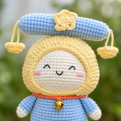 Crochet Libra Zodiac Keychain Pattern