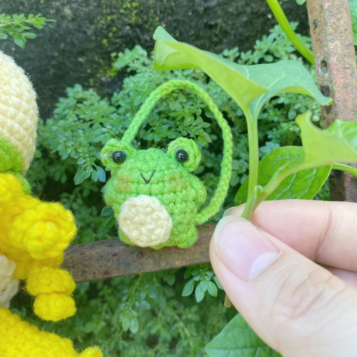 Crochet Lime Chiffon Chibi Doll Pattern
