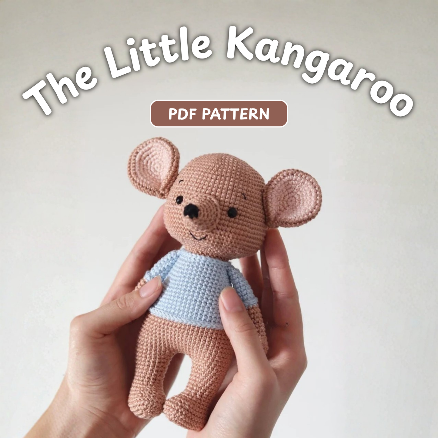 Crochet Little Kangaroo Amigurumi Pattern