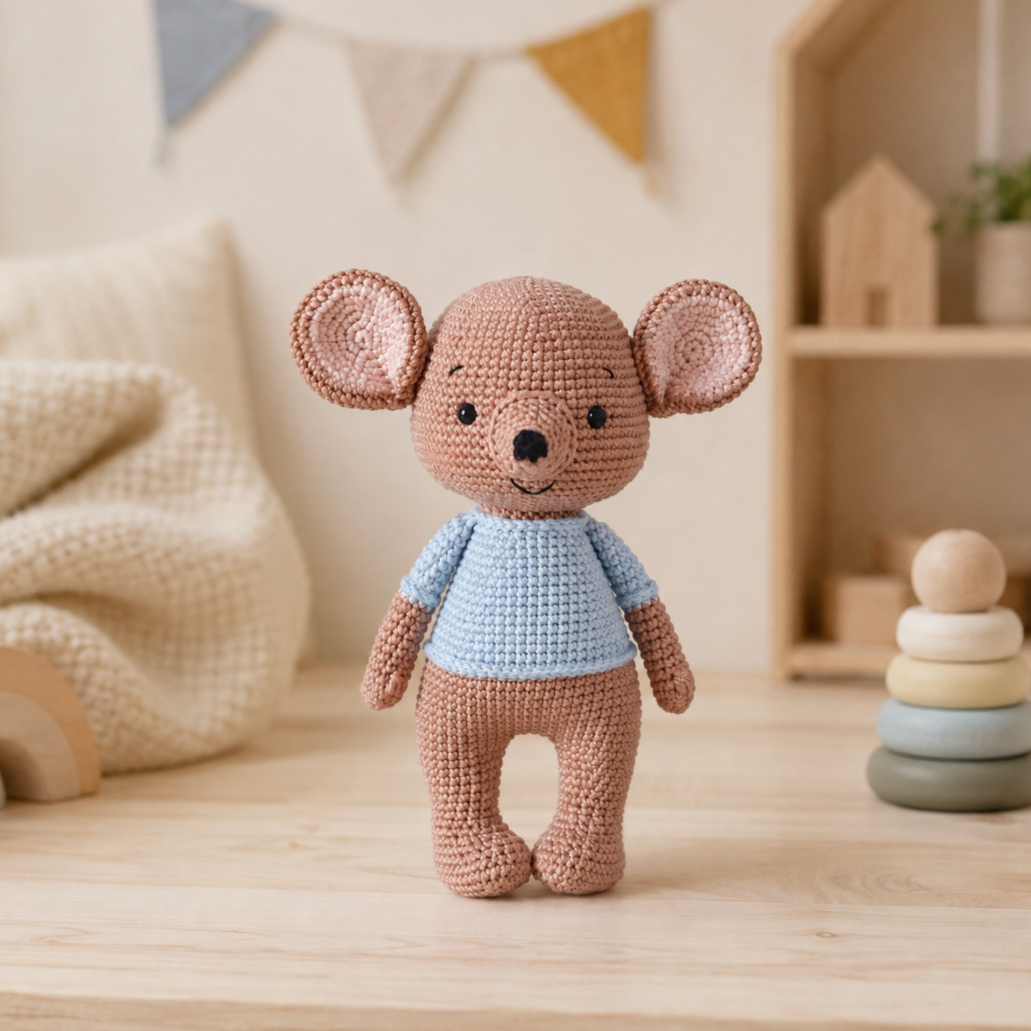 Crochet Little Kangaroo Amigurumi Pattern