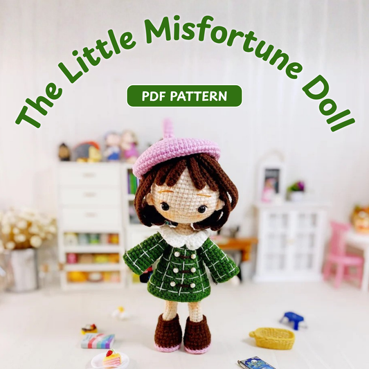 Crochet Little Misfortune Chibi Doll Pattern