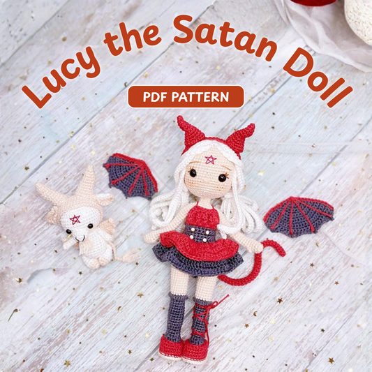Crochet Lucy the Satan Doll Pattern