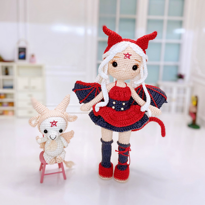 Crochet Lucy the Satan Doll Pattern