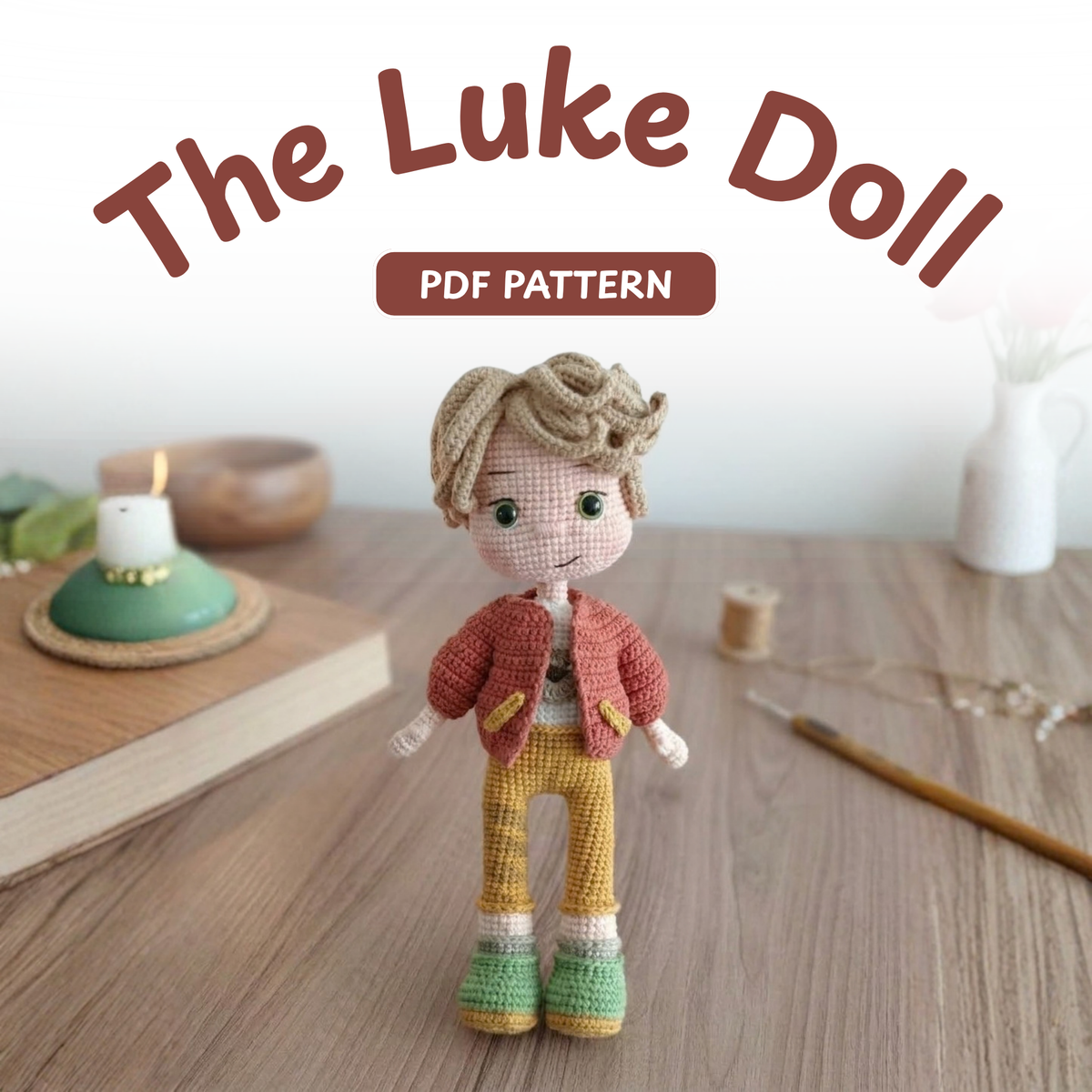 Crochet Luke Doll Pattern