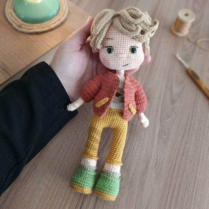 Crochet Luke Doll Pattern