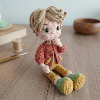 Crochet Luke Doll Pattern