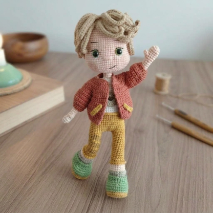 Crochet Luke Doll Pattern