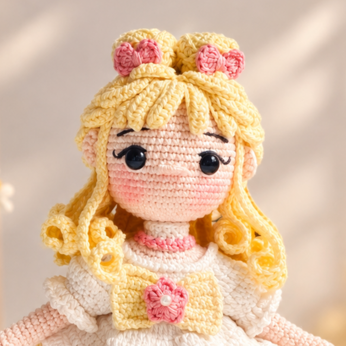 Crochet Luna Amigurumi Doll Pattern