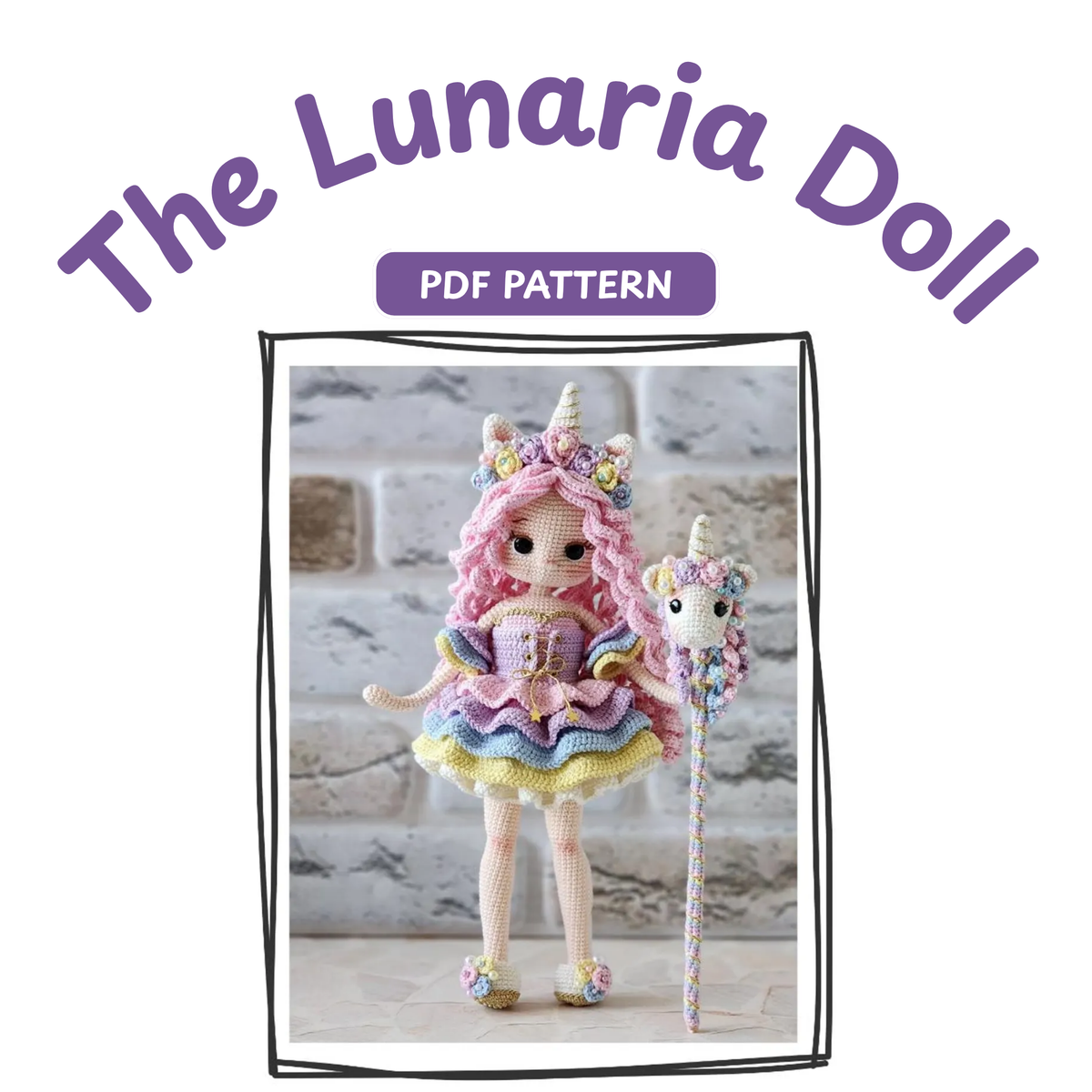 Crochet Lunaria Doll Pattern