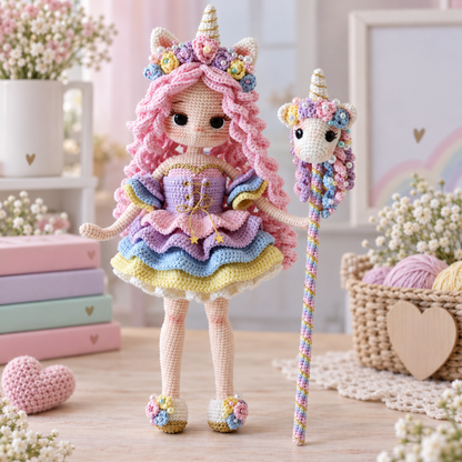 Crochet Lunaria Doll Pattern