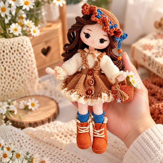 Crochet Lupita Doll Pattern
