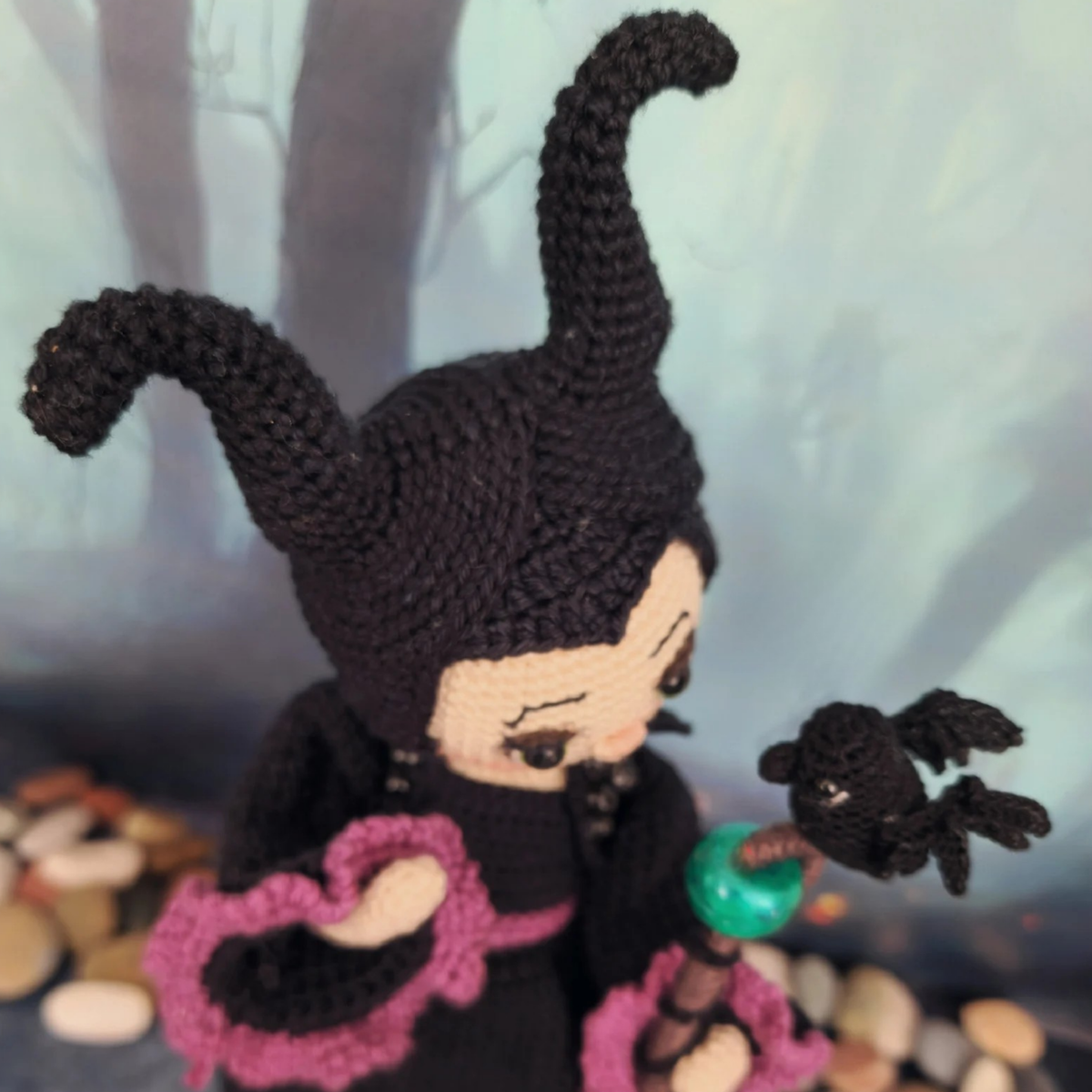 Crochet Maleficent Doll Pattern