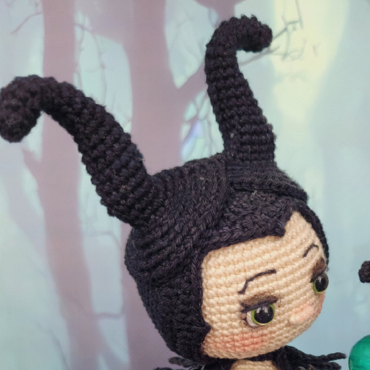 Crochet Maleficent Doll Pattern