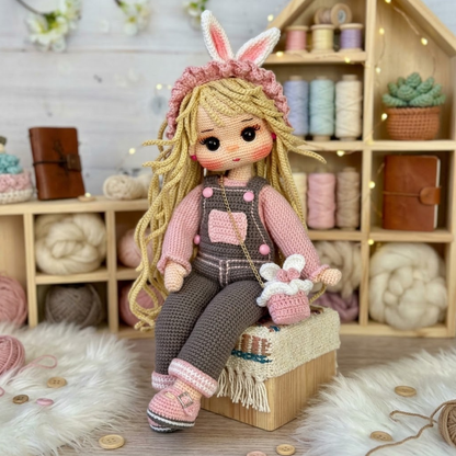 Crochet Maral Doll Clothes and Hair Pattern
