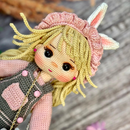 Crochet Maral Doll Clothes and Hair Pattern