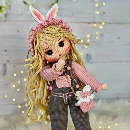 Crochet Maral Doll Clothes and Hair Pattern