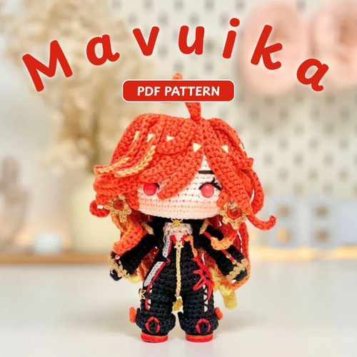 Crochet MAVUIKA Chibi Amigurumi Pattern