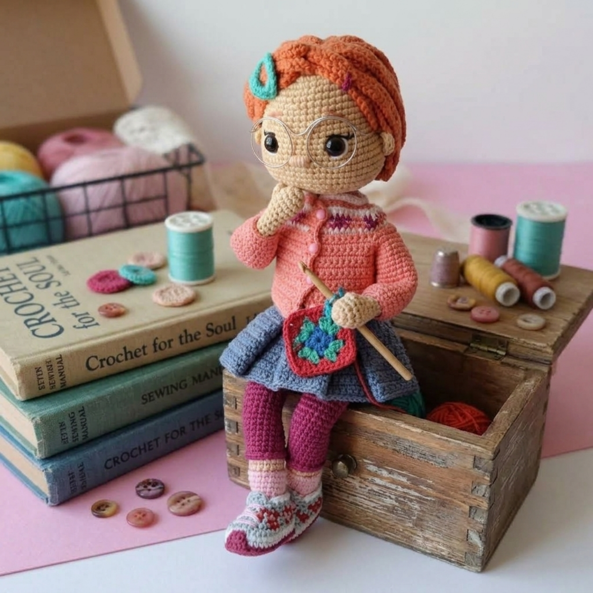 Crochet Mei Doll Pattern
