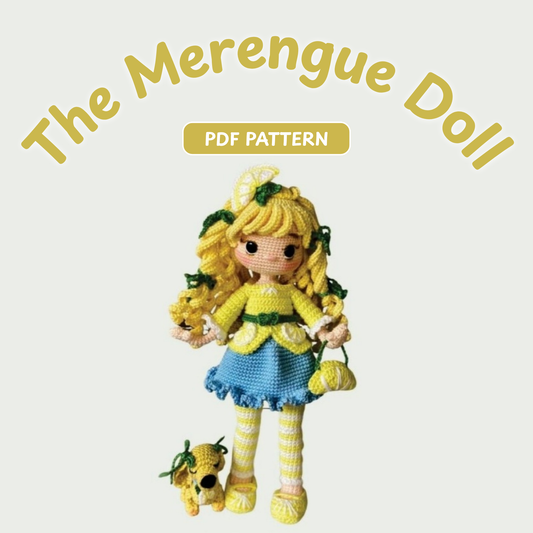 Crochet Merengue Desde Limag Doll Pattern