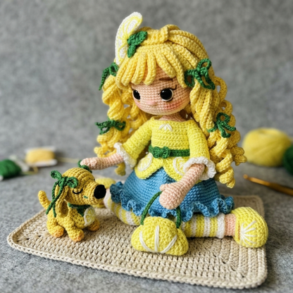 Crochet Merengue Desde Limag Doll Pattern