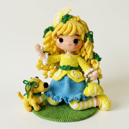 Crochet Merengue Desde Limag Doll Pattern