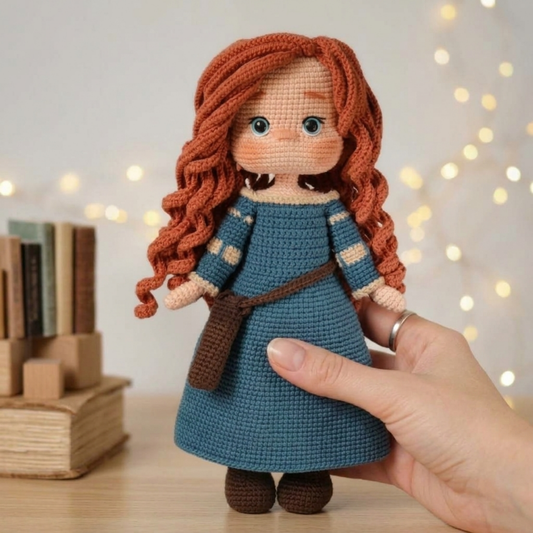 Crochet Merida Doll Pattern