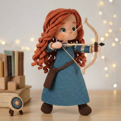 Crochet Merida Doll Pattern