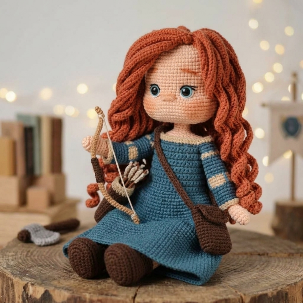Crochet Merida Doll Pattern