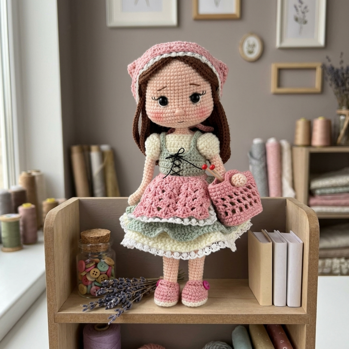 Crochet Meva Doll Pattern