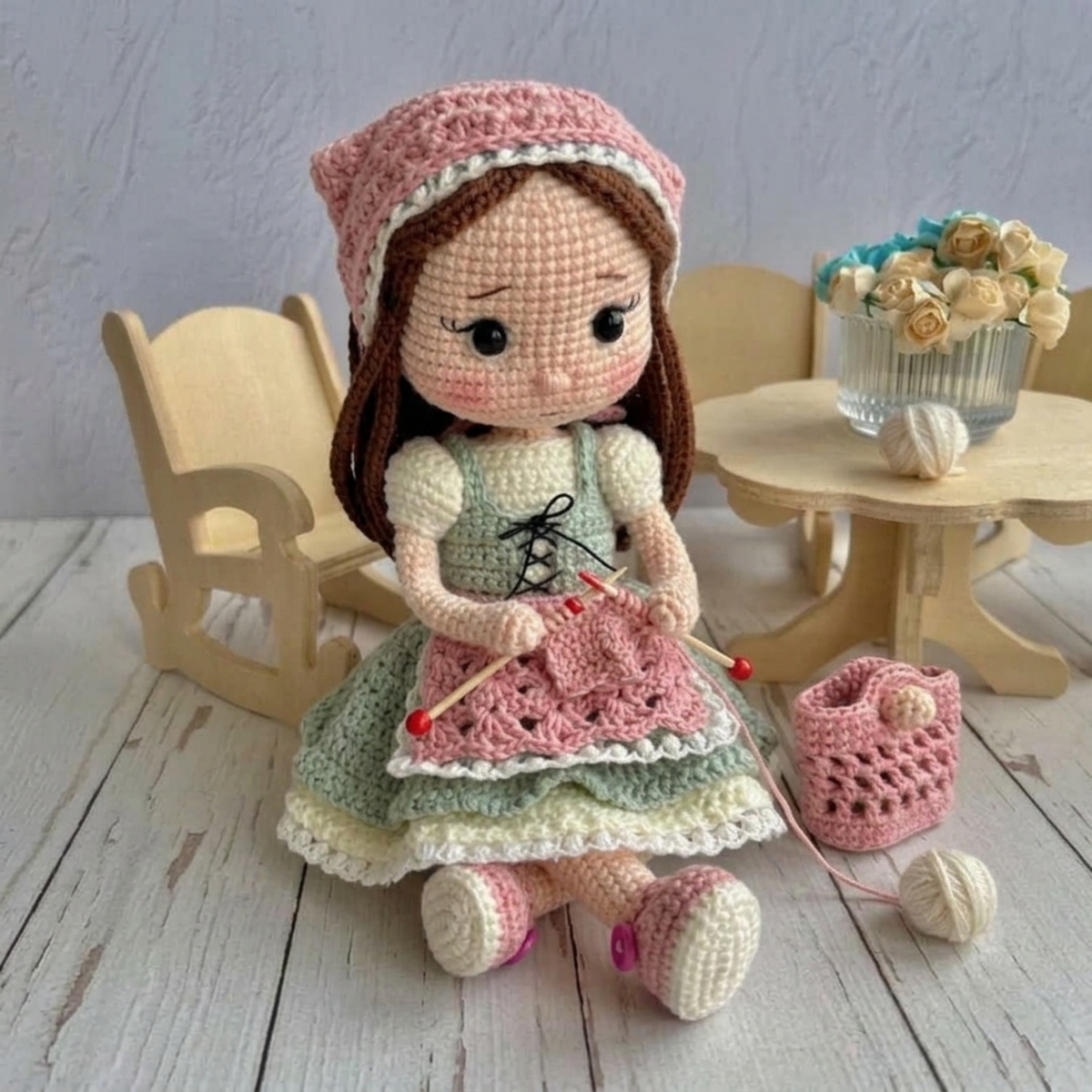 Crochet Meva Doll Pattern