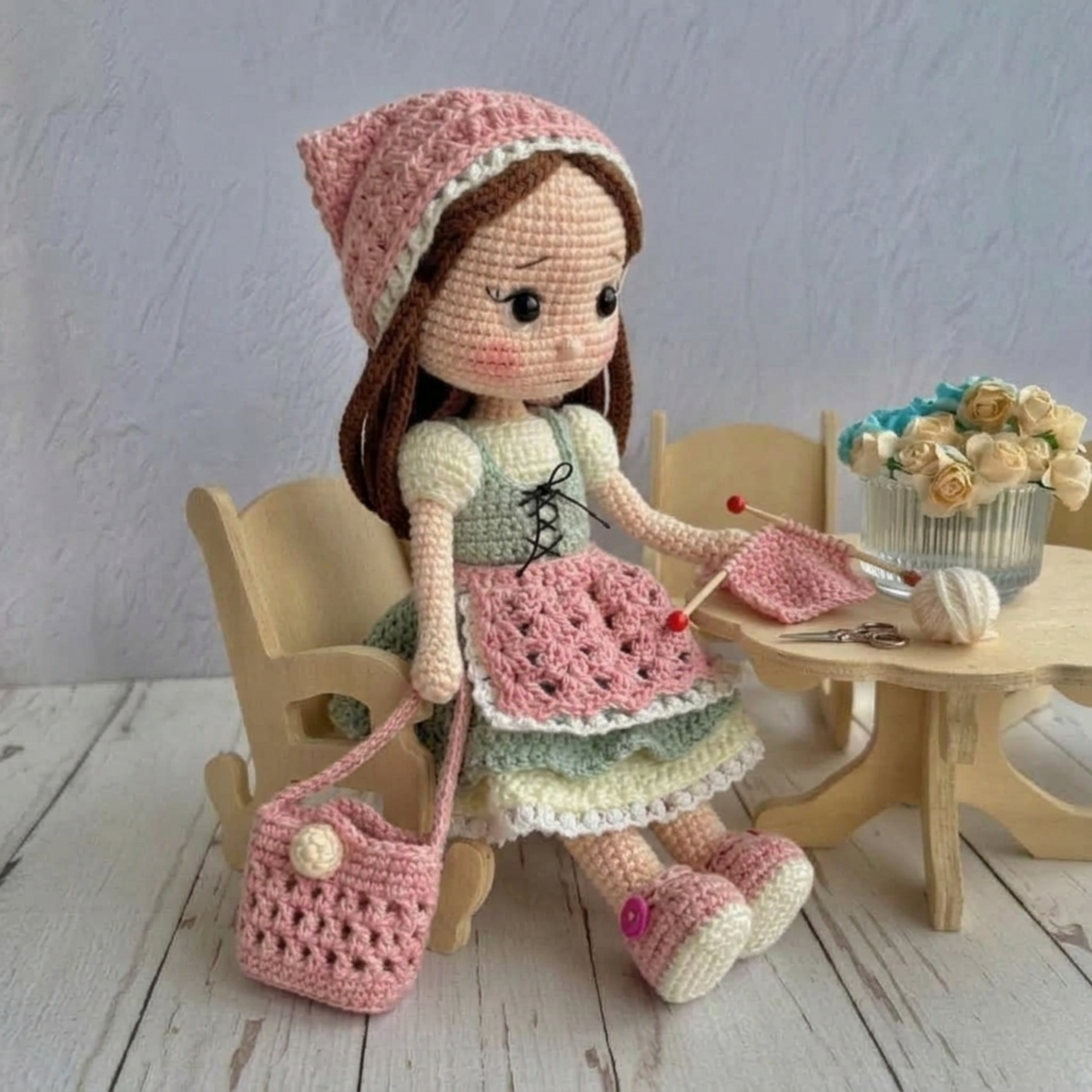 Crochet Meva Doll Pattern