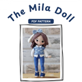 Crochet Mila Doll Pattern (With Bunny Friend)