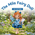 Crochet Mila the Forget-Me-Not Fairy Doll Pattern
