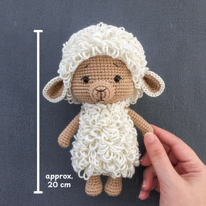 Crochet Lamb Pattern (Milky)