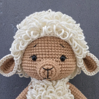 Crochet Lamb Pattern (Milky)