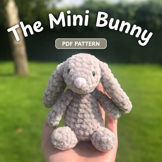 Crochet Mini Bunny Amigurumi Pattern