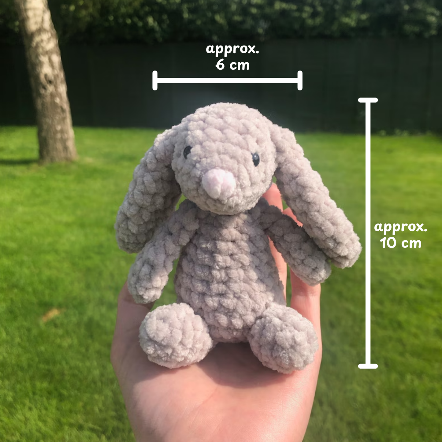 Crochet Mini Bunny Amigurumi Pattern