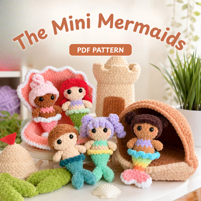 Crochet Hide-and-Sea Mermaids Pattern