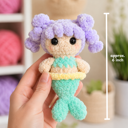 Crochet Hide-and-Sea Mermaids Pattern