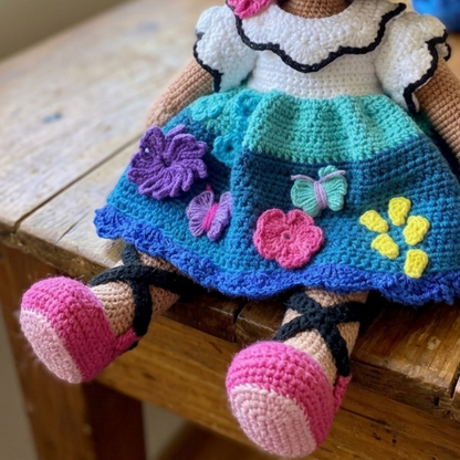 Crochet Mirabel Madrigal Doll Pattern