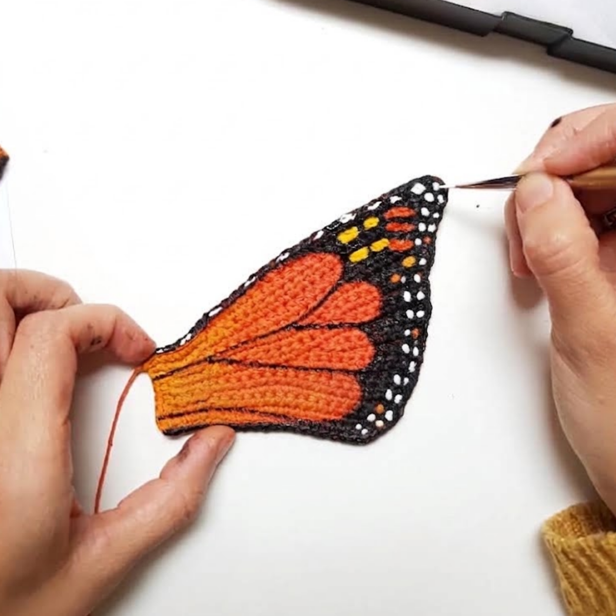 Crochet Monarch Girl Amigurumi Pattern