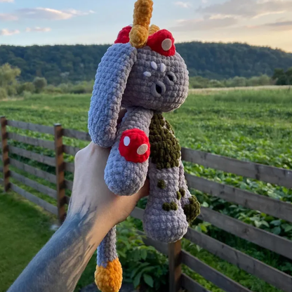 Crochet Forest Monster Amigurumi Pattern (Green Version)