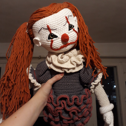 Crochet Mr &amp; Mrs Clownwise Pattern