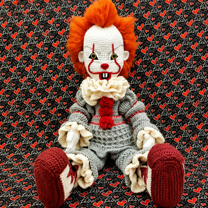 Crochet Mr &amp; Mrs Clownwise Pattern