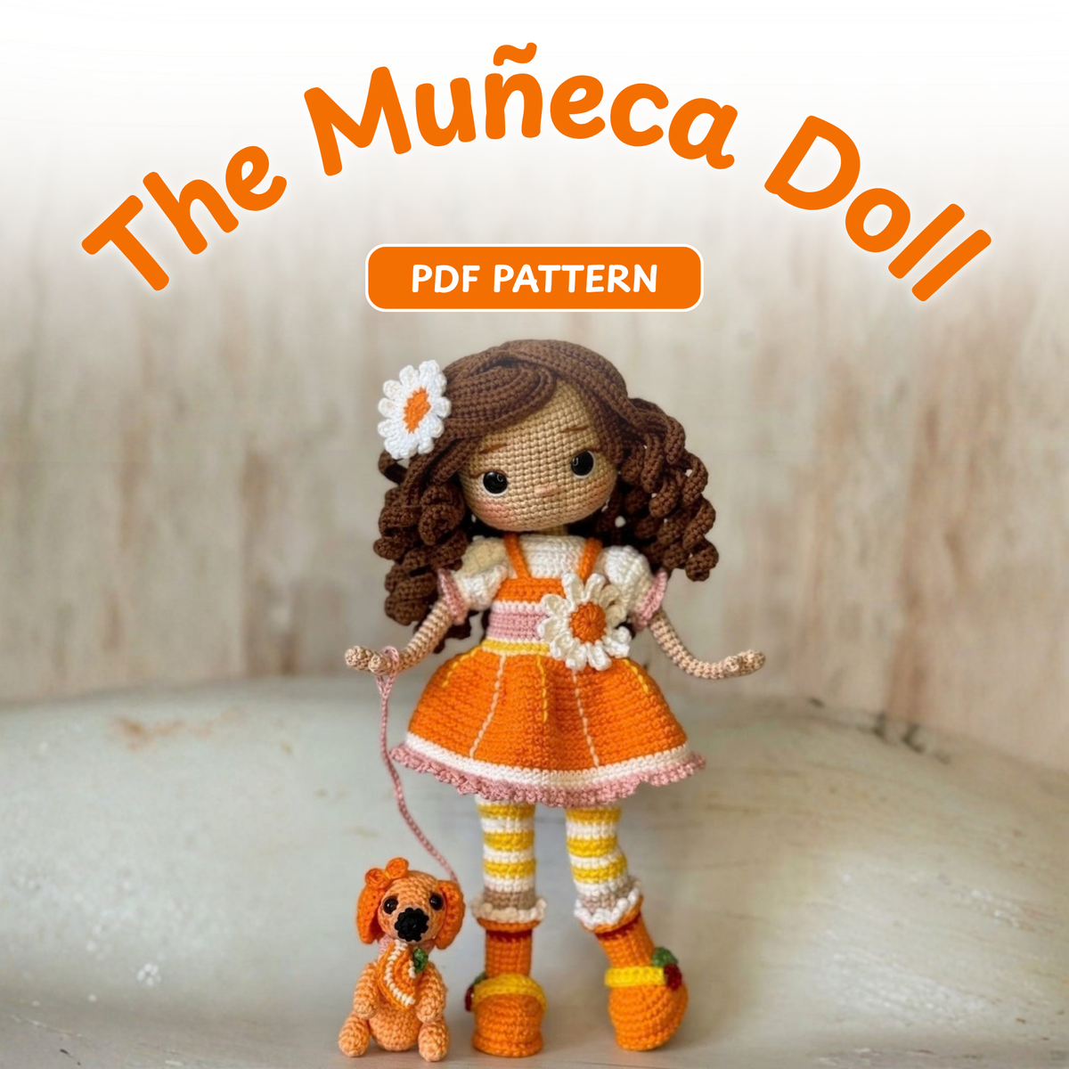Crochet Muñeca Laranjinha Doll Pattern