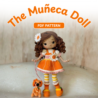 Crochet Muñeca Laranjinha Doll Pattern