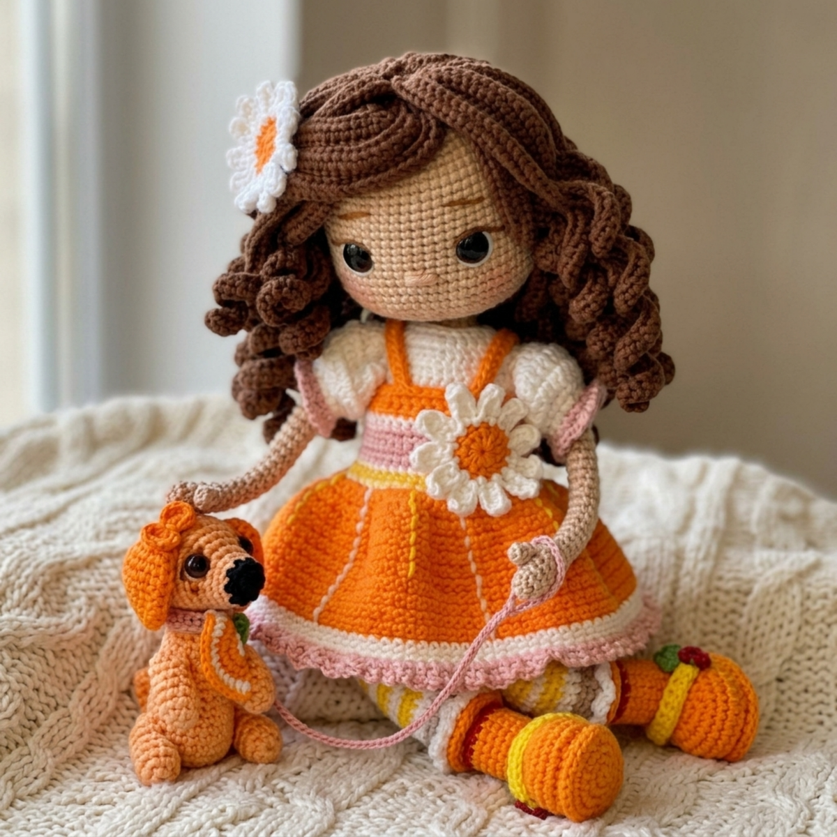 Crochet Muñeca Laranjinha Doll Pattern