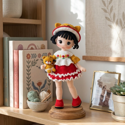 Crochet Muneca Olnbkobaya Doll Pattern