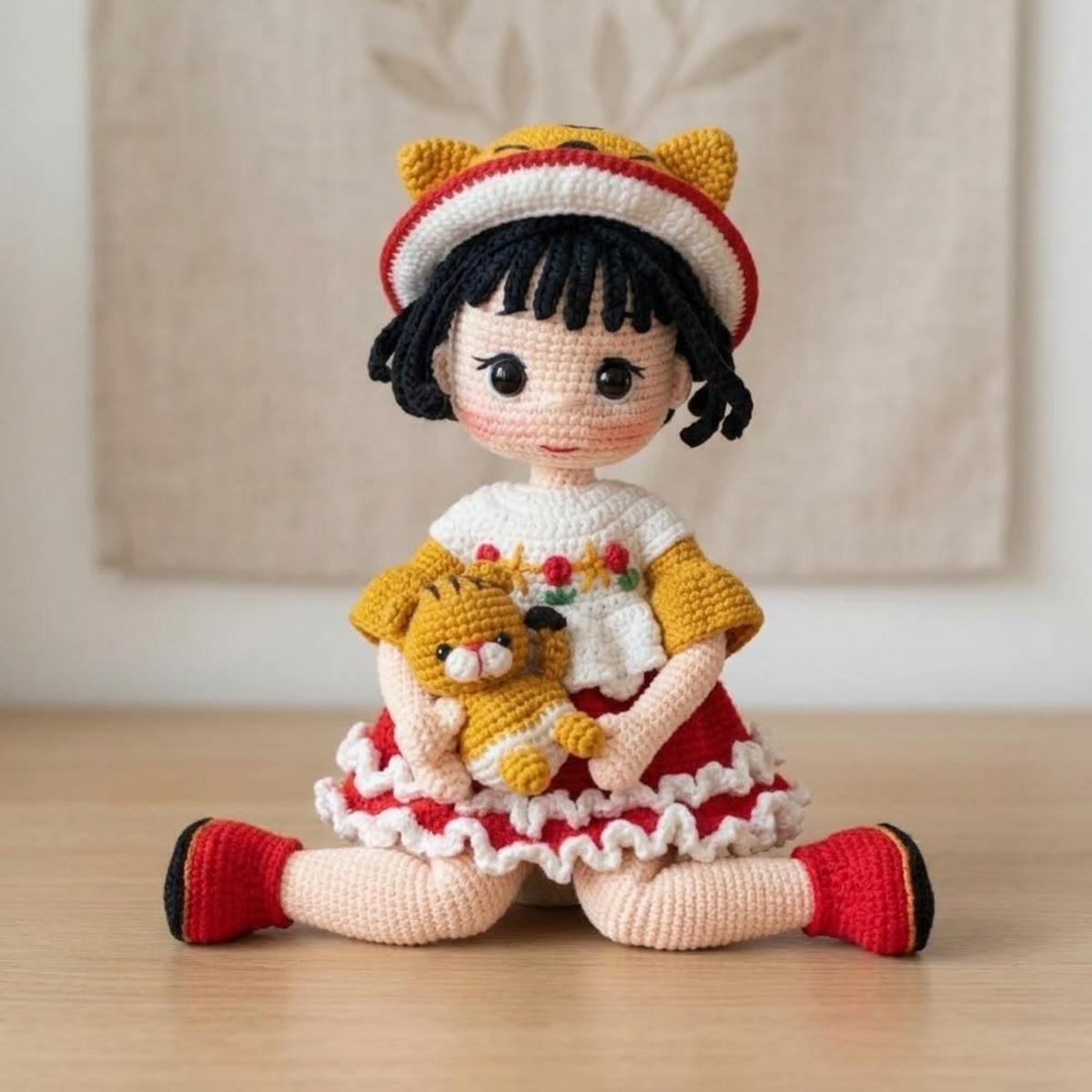 Crochet Muneca Olnbkobaya Doll Pattern