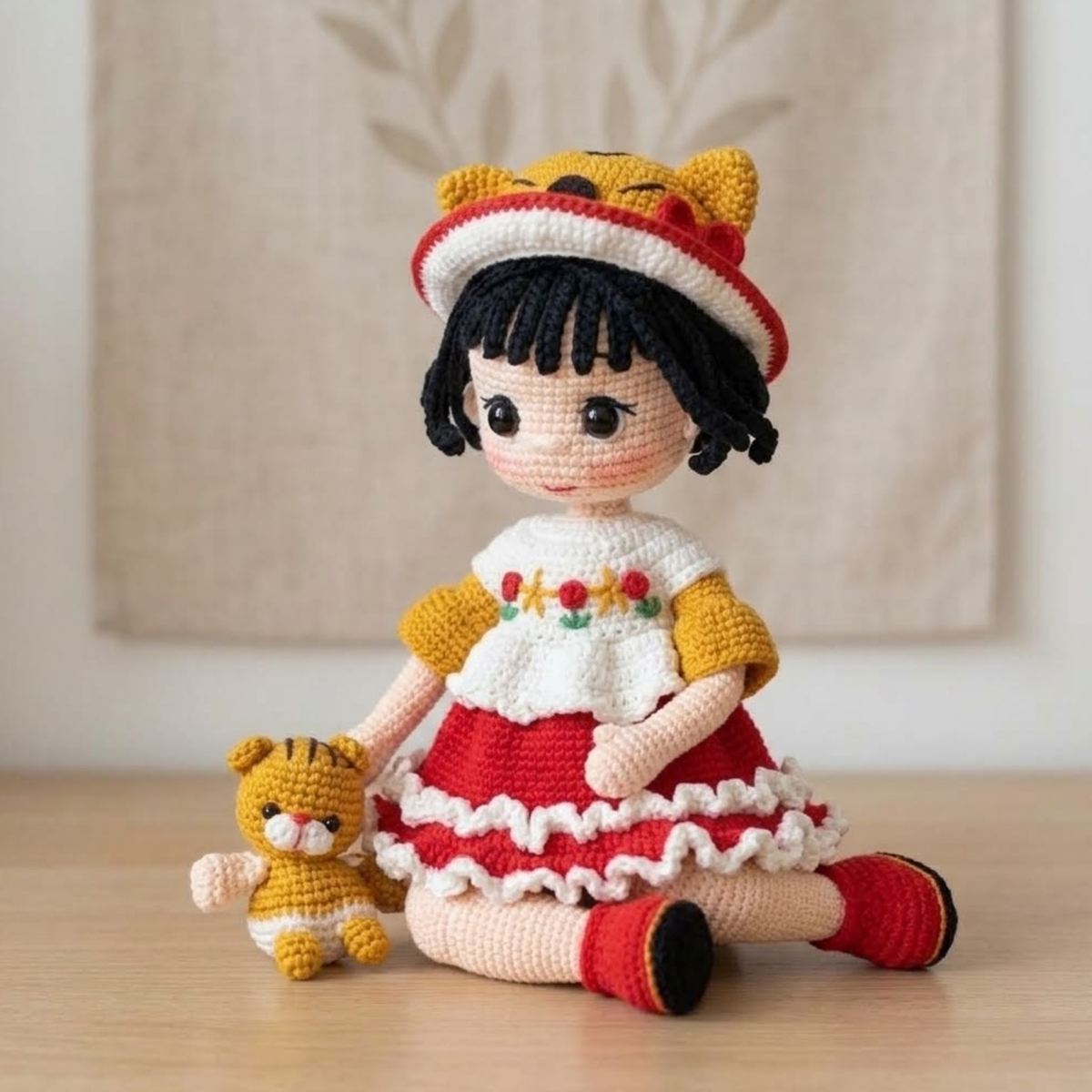 Crochet Muneca Olnbkobaya Doll Pattern
